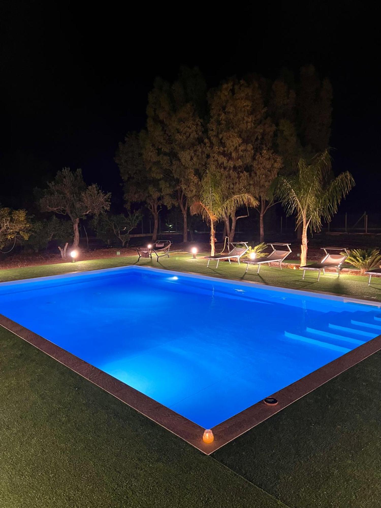 Villa Con Piscina Terrazza Dal Picciotto Marsala Kültér fotó